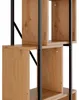 Flieks Bücherregal mit MDF-Holzböden und 4 Fächer, Produktbild-Vorschau 8