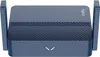 A blue Cudy wireless router with two antennas. Produktbild-Vorschau