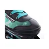 A close-up view of the toe area of a green and black inline skate. Anteprima dell’immagine prodotto
