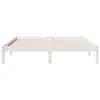 Cadre de lit extra long sans matelas 140x220 cm bois massif Voir les images du produit 4