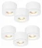 6er Set LED Einbaustrahler Weiß – dimmbar – IP44 – Produktbild-Vorschau 1