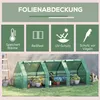 Outsunny skleník, pařeniště, rostlinný dům, fóliový Náhled obrázku produktu 4
