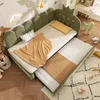 Flieks Kinderbett Schlafsofa 90x200cm mit Ausziehbett Produktbild-Vorschau 3