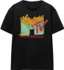 MTV - Tričko pánské/dámské uni TV15818 (L) (Černá) Náhled obrázku produktu 1