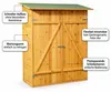 Mucola Abri de jardin Armoire à outils Armoire à outils XXL Voir les images du produit 5
