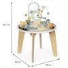 Tavolo didattico rotondo in legno con trenino magnetico e Anteprima dell’immagine prodotto 13