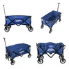 A collage of four images showing a blue foldable wagon from different angles. Anteprima dell’immagine prodotto