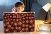 MuchoWow® Laptop Aufkleber Sticker Cover Leopardenmuster - Produktbild-Vorschau 3