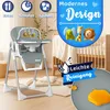 KIDUKU® Hochstuhl Baby 3in1 mit Neugeborenenaufsatz + Produktbild-Vorschau 8