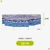 Garronda plage pare-vent 12m de long plus maillet en Voir les images du produit 2