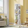 WOLTU Bücherregal Kinder, drehbares Kinderregal mit 4 Produktbild-Vorschau 2