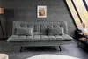 riess-ambiente Modernes Schlafsofa JAZZ 190 cm grau Cord Produktbild-Vorschau 2