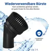 Saugbürste Saugpinsel für 35mm Rohr-Ø Möbeldüse schwarz für Produktbild-Vorschau 5