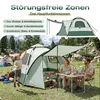 Sekey Kuppelzelt 4 Personen mit Vorzelt & Markise, Pop Up Produktbild-Vorschau 6