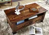 MASSIVMOEBEL24.DE Couchtisch Sheesham 115x60x45 braun Produktbild-Vorschau 2