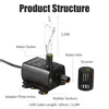 DECDEAL USB bezkartáčové vodné čerpadlo so sitkom Náhľad obrázku produktu 3