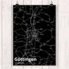 Mr. & Mrs. Panda Bild Göttingen DIN A5 - Geschenk, Produktbild-Vorschau 2