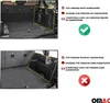 Rivestimento del bagagliaio in gomma OMAC per Audi Q3 Anteprima dell’immagine prodotto 3