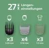 Philips MG9561/30, Czarny, 0,2 mm, 1,6 cm, 0,2 mm, Podgląd zdjęcia produktu 9