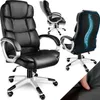 tectake® Bürostuhl Jonas ergonomische Form Produktbild-Vorschau 11