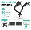ProfiPatch Monitor Halterung 2 Monitore, arm für VESA Produktbild-Vorschau 2