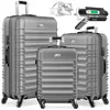 KESSER® Set da viaggio composto da 3 valigie rigide, taglie Anteprima dell’immagine prodotto 1