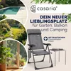 Casaria Set 4 Sedie da Giardino Pieghevoli Regolabili 7 Anteprima dell’immagine prodotto 10