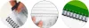 Oxford Office Spiralbuch DIN A4 kariert 50 Blatt PP Produktbild-Vorschau 3