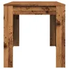 vidaXL Esstisch Altholz-Optik 140x74,5x76 cm Holzwerkstoff Produktbild-Vorschau 6