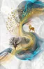 TPFLiving Kunstdruck LW-08 (OHNE RAHMEN) Poster - Leinwand Produktbild-Vorschau 1