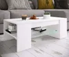 VCM Holz Couchtisch mit ESG-Sicherheitsglas | Sofatisch mit Produktbild-Vorschau 1