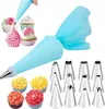 Rękaw Cukierniczy Dekorator Do Tortów Ciast Silikon + 12 Podgląd zdjęcia produktu 1