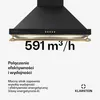 Maska ścienna Klarstein Montblanc, maska wyciągowa Podgląd zdjęcia produktu 4