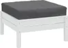 vidaXL Palettenkissen Melange Anthrazit 60x60x9,5 cm Stoff Produktbild-Vorschau 2
