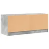 TV-Schrank mit Glastüren Betongrau 102x37x42 cm Produktbild-Vorschau 8