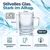 Vienberg Glühwein-Gläser 6er Set 350 ml – Geriffelte Produktbild-Vorschau 5