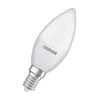 A white LED light bulb with a silver screw base, shown against a white background. Anteprima dell’immagine prodotto