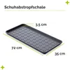 Garronda Schuhabstropfschale Schuhablage Abtrofschale für Produktbild-Vorschau 2