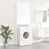 vidaXL Armoire pour lave-linge blanc 64x25,5x190 cm Voir les images du produit 1
