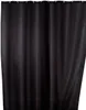 Unyqoos® Duschvorhang Schwarz 180×200 cm, Polyester – Produktbild-Vorschau 1