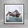 Gerahmtes Poster - Schwarzer Rahmen - Umwelt Natur - 60x60 Produktbild-Vorschau 5