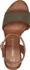 MARCO TOZZI Damen Sandalette hoher Schuh Riemchen Korkoptik Produktbild-Vorschau 2