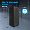Extralink Szafa Rack 42U 800×800 mm 19 cali Serwerowa Podgląd zdjęcia produktu 3