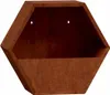 vidaXL Wand-Pflanzkübel 2 Stk. Rostig Cortenstahl 30x10x25 Produktbild-Vorschau 4