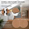 ECD Germany WPC terasové dlaždice, 60x30 cm, 24-dielna Náhľad obrázku produktu 5