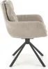 Esszimmerstuhl K495, 2er Set, Beige, gepolstert, 60 cm Produktbild-Vorschau 5