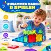 Fits4Kids Magnetische Bausteine 100 Teile mit 99 Stickern Produktbild-Vorschau 6