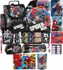 SPIDERMAN Schulranzen set 16in1 Ranzen rucksack Federmappe Produktbild-Vorschau 1