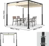 JOIEYOU 3x3m Garten Pergola Stabile Gartenlauben mit Produktbild-Vorschau 2