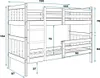 Kinder-Etagenbett 90x190 EUNIKA - Kiefer Produktbild-Vorschau 6